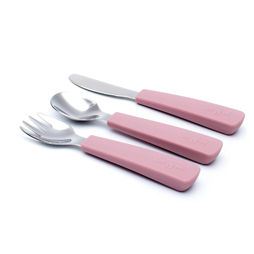 Personalised Toddler Cutlery Set - Multiple Colours