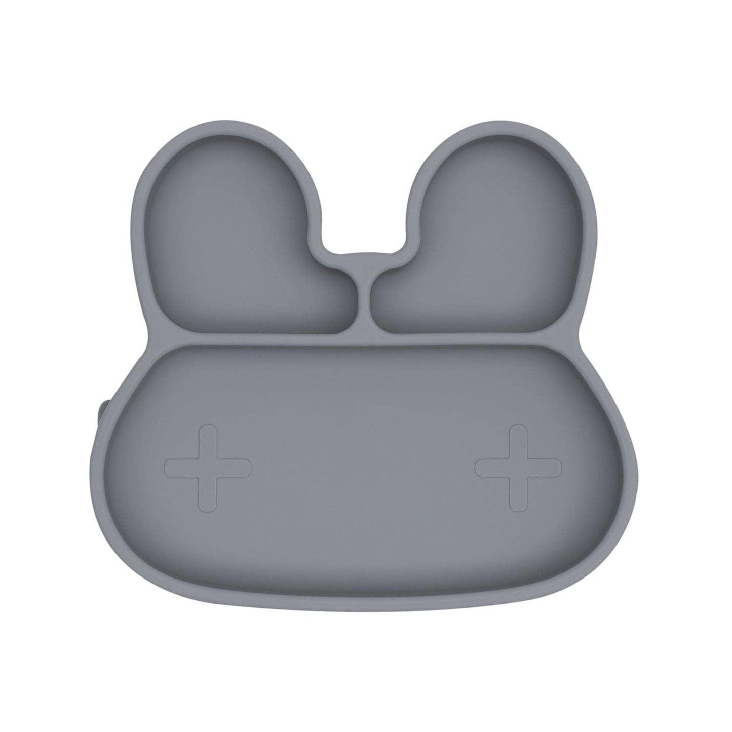 Bunny Stickie® Plate - Grey