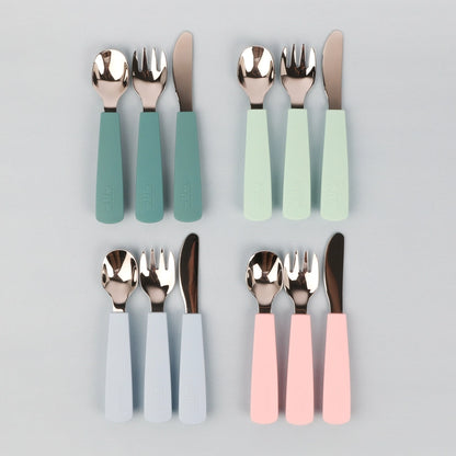 Personalised Toddler Cutlery Set - Multiple Colours