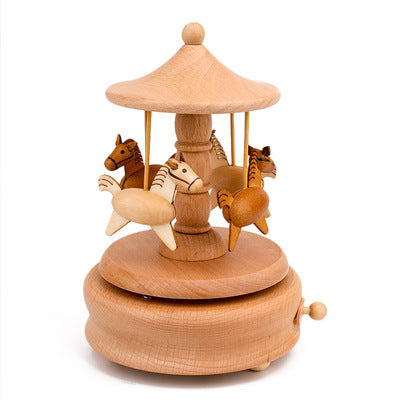 Horse Carousel Music Box - PRE ORDER SHIPS END OF JULY 2025