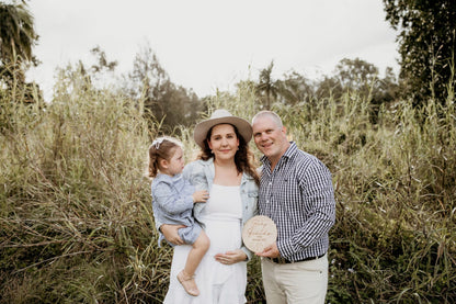 Wildflower Birth Announcement