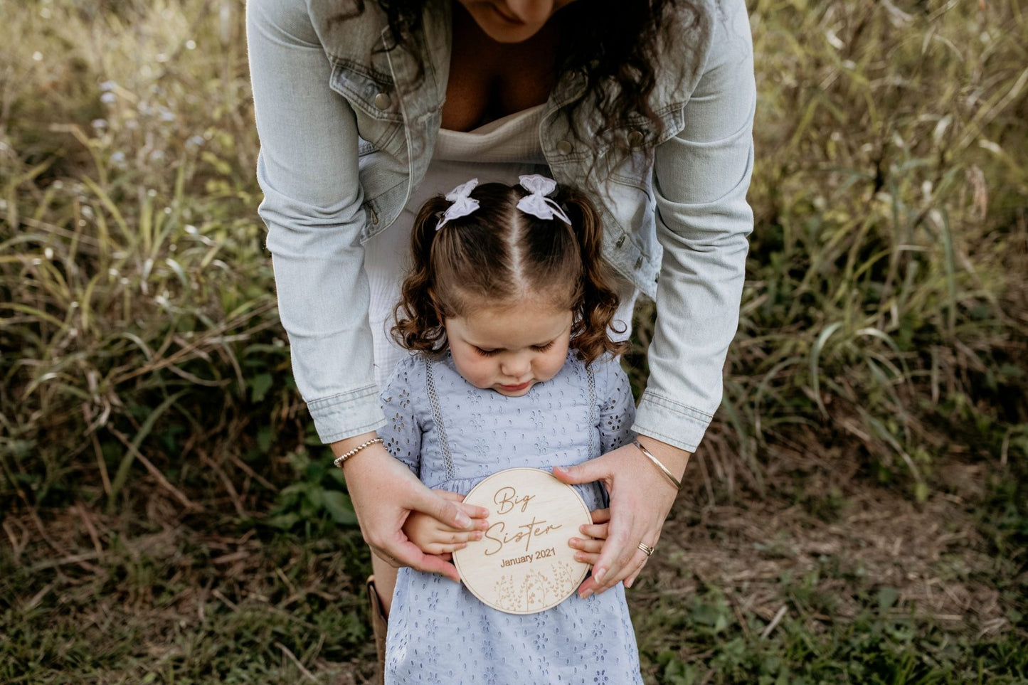 Wildflower Birth Announcement