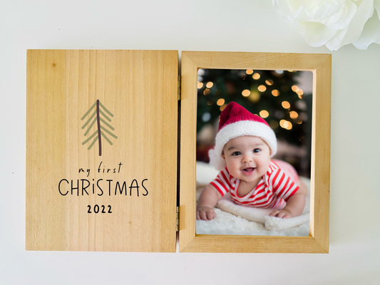 Christmas Photo Frame - Christmas Tree - PRE ORDER SHIPS END OCT 2024