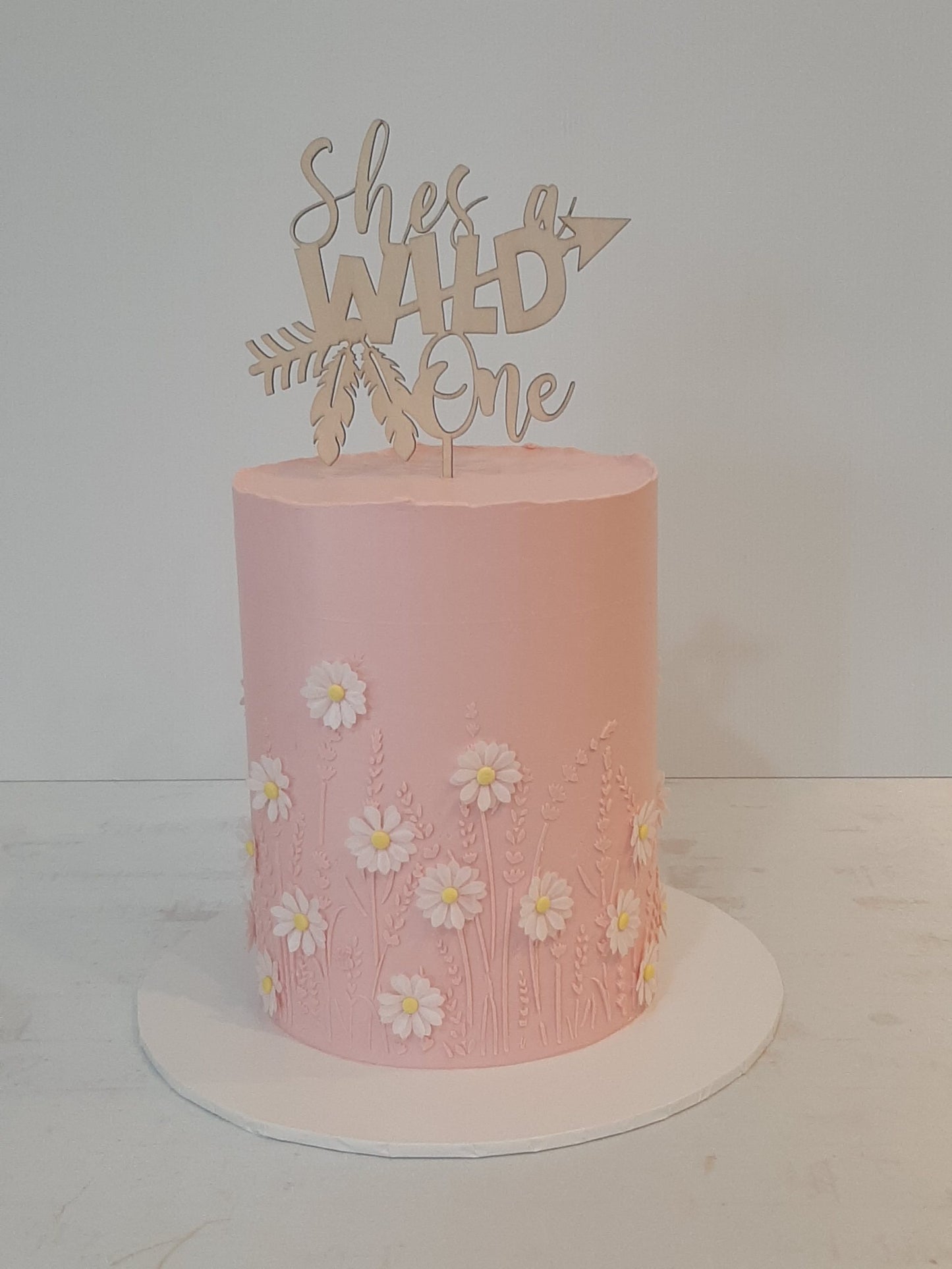 Shes a Wild One Cake Topper - Timber Tinkers