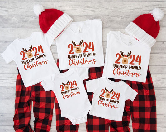 Christmas T-Shirt - 2024 Reindeer