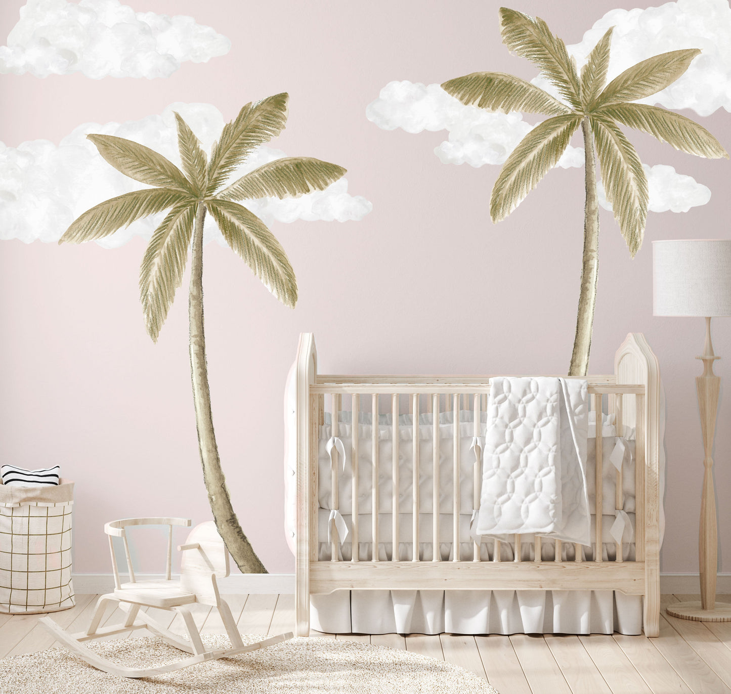 Large Palm Tree Wall Decals