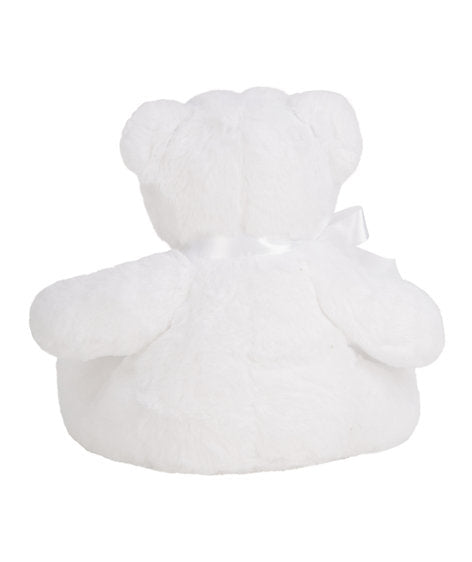 White Teddy Plush - Snowflake