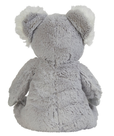 Koala Plush - Grey Floral Letter