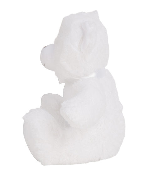 White Teddy Plush - Snowflake