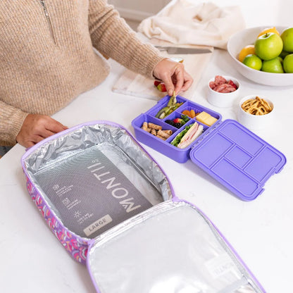 LARGE INSULATED LUNCH BAG  - Rainbow