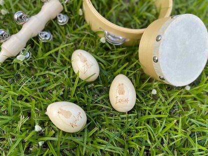 Wooden Egg Shakers