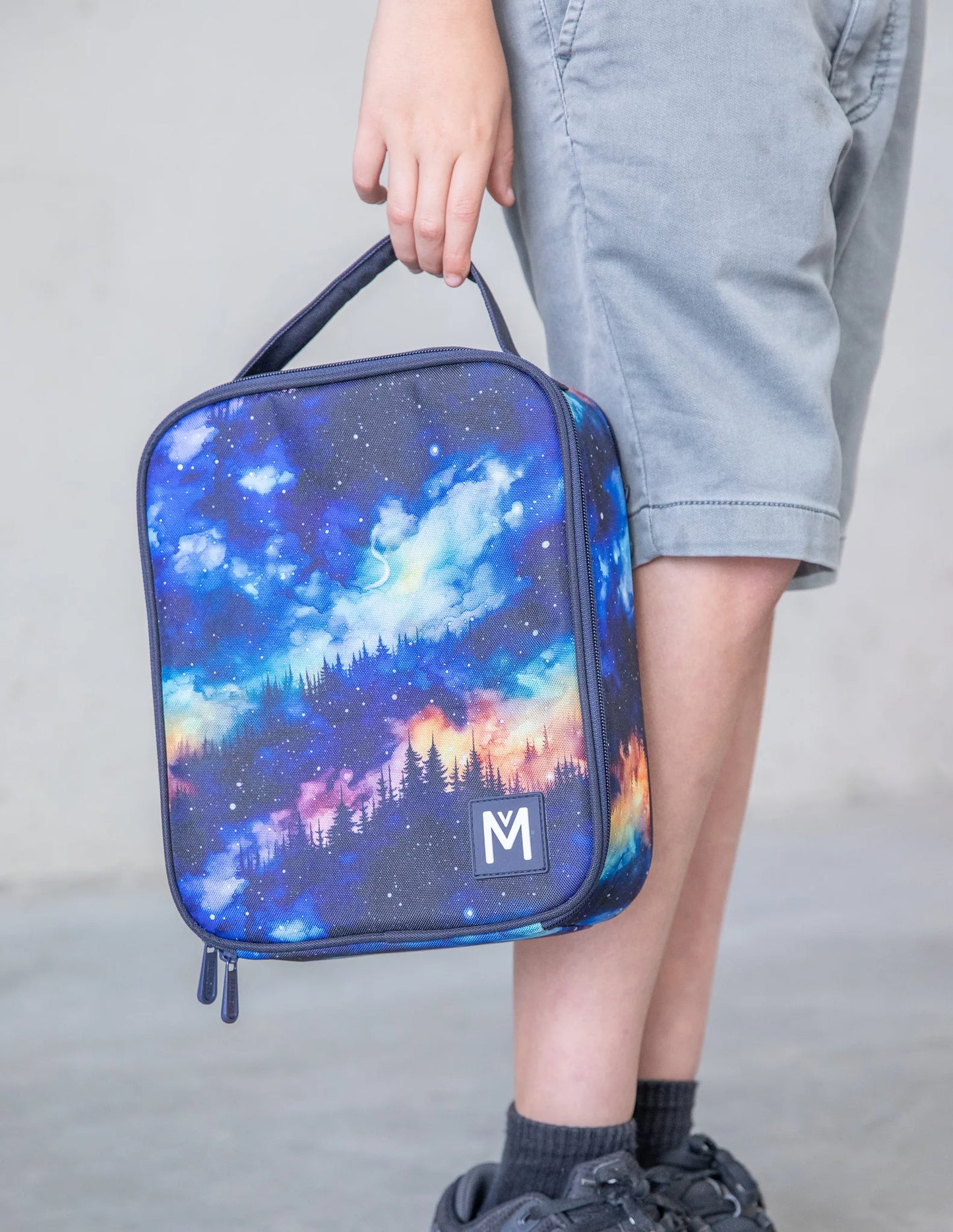 MontiiCo LARGE INSULATED LUNCH BAG  - Galaxy