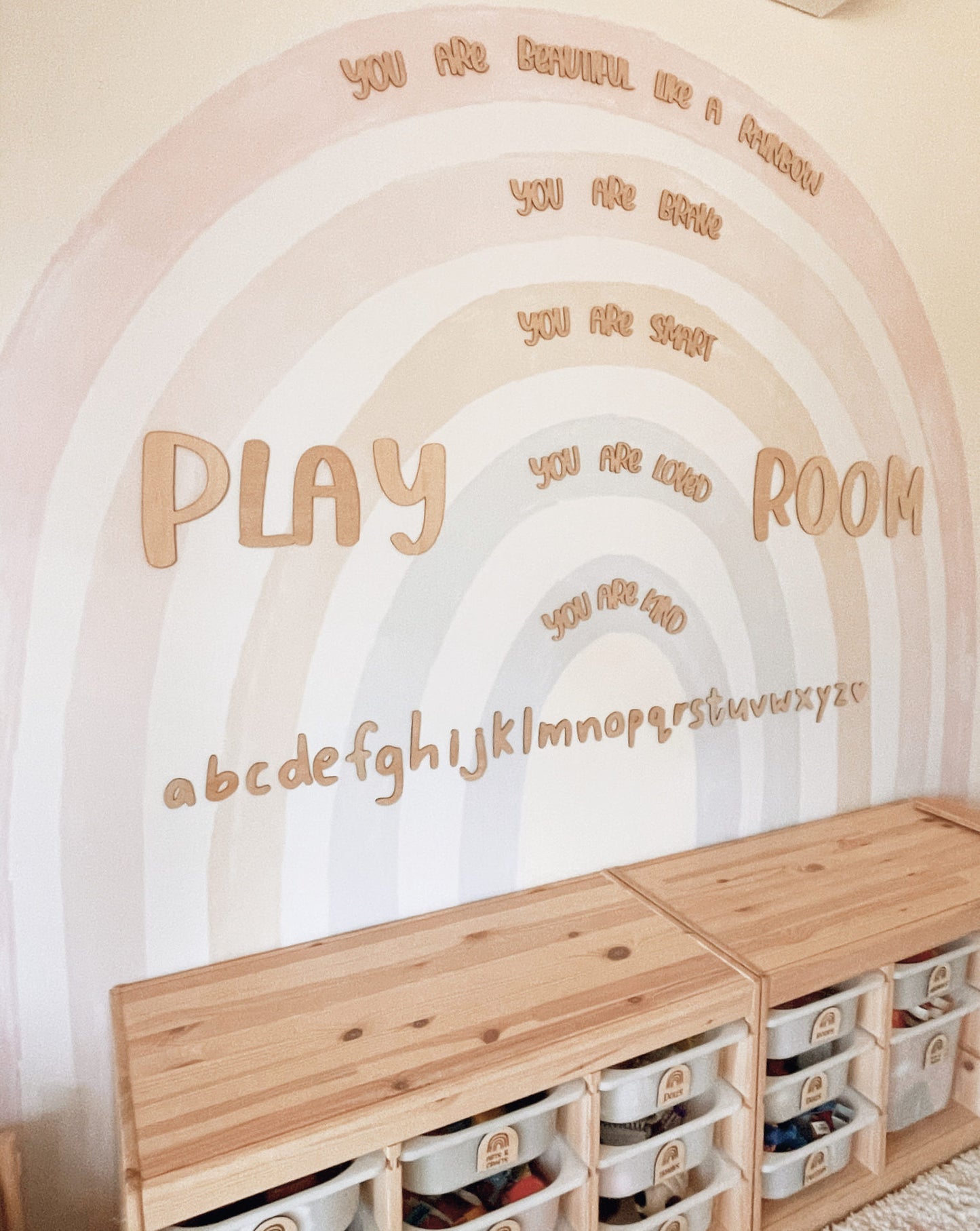 PLAY ROOM Wooden Plaque