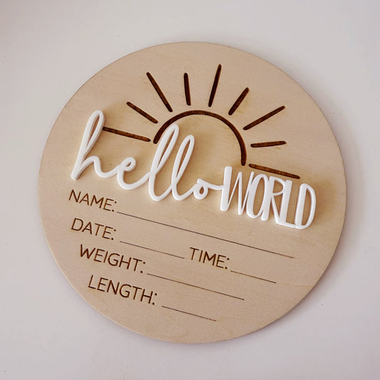 hello world sun