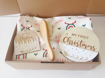 My First Christmas Gift Box - Merry Christmas