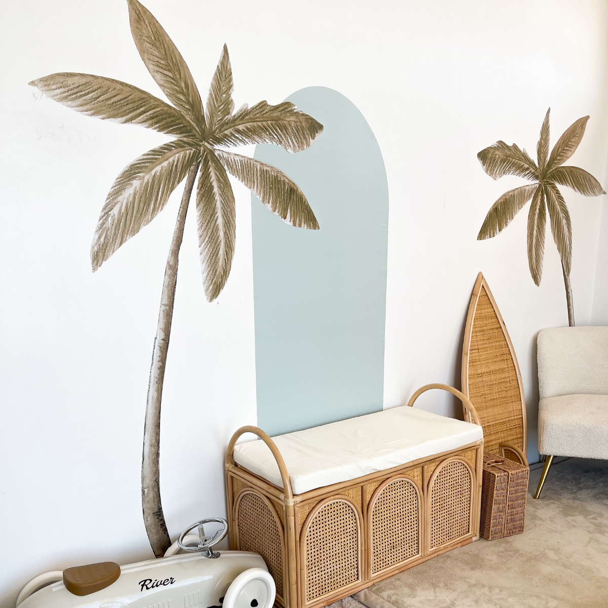 Large Palm Tree Wall Decals