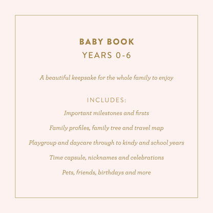 Fox & Fallow Baby Book Buttermilk