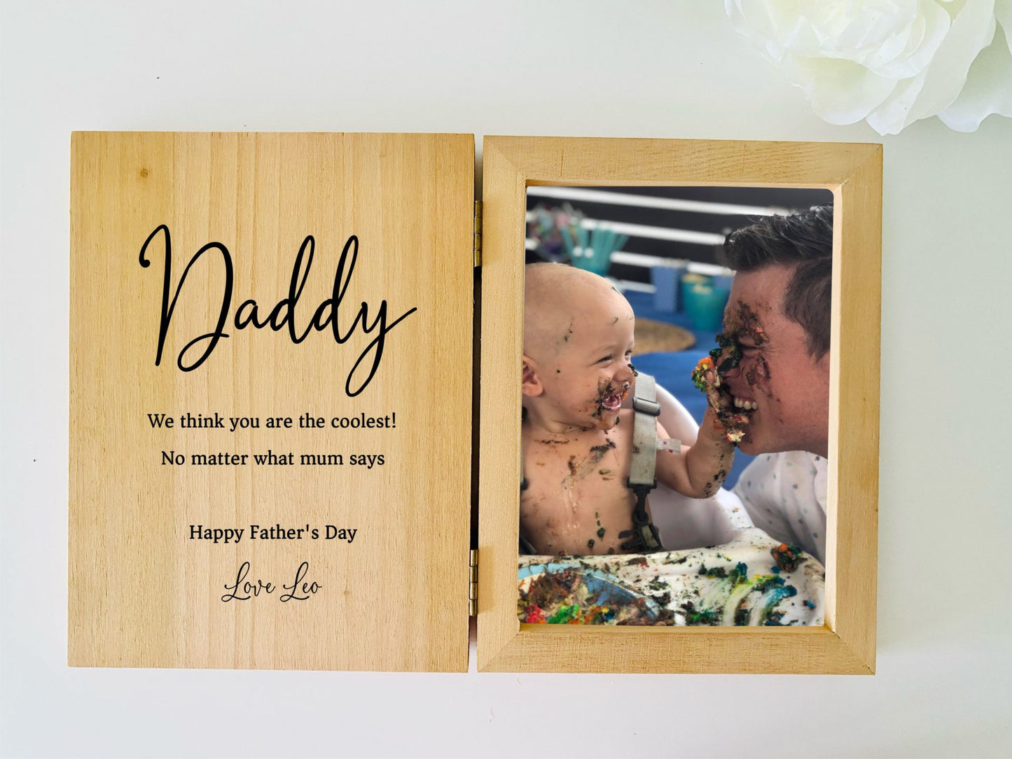 Personalised Father's Day Photo Frame - Coolest Dad