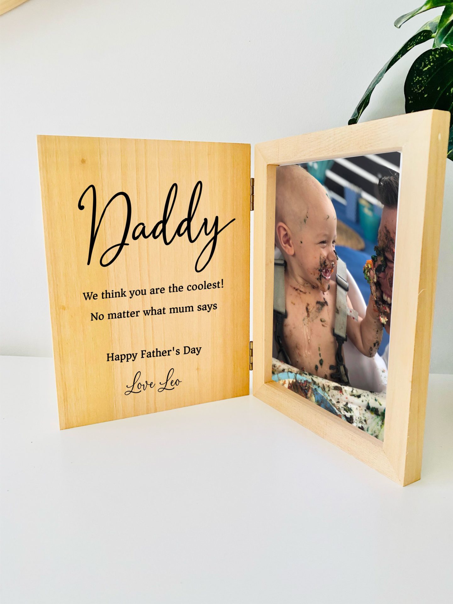 Personalised Father's Day Photo Frame - Coolest Dad