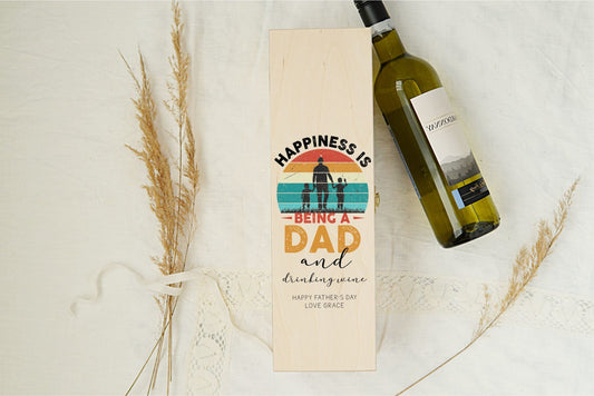 Wine Box Set - Happiness is being a Dad