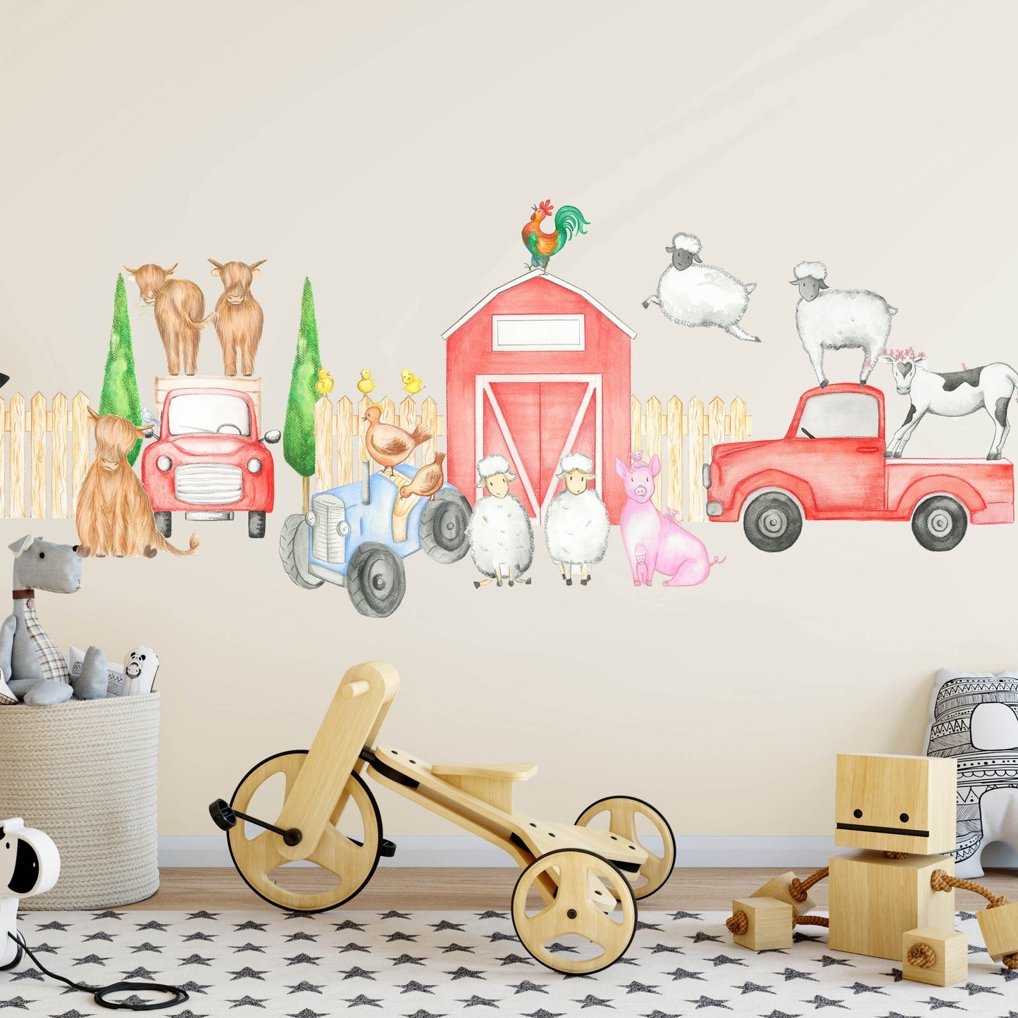 Farm Animal Wall Decals