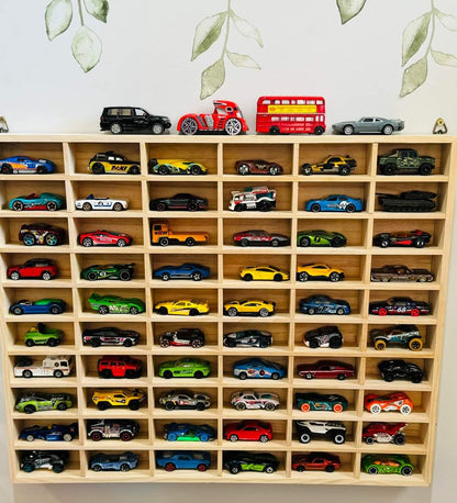 Matchbox & Hotwheel Display & Storage Unit- SolidPine