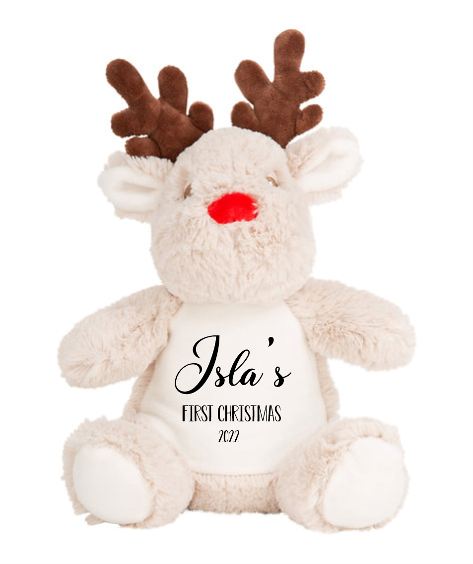 Reindeer Plush - First Christmas
