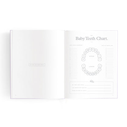 Fox & Fallow Baby Book Grey
