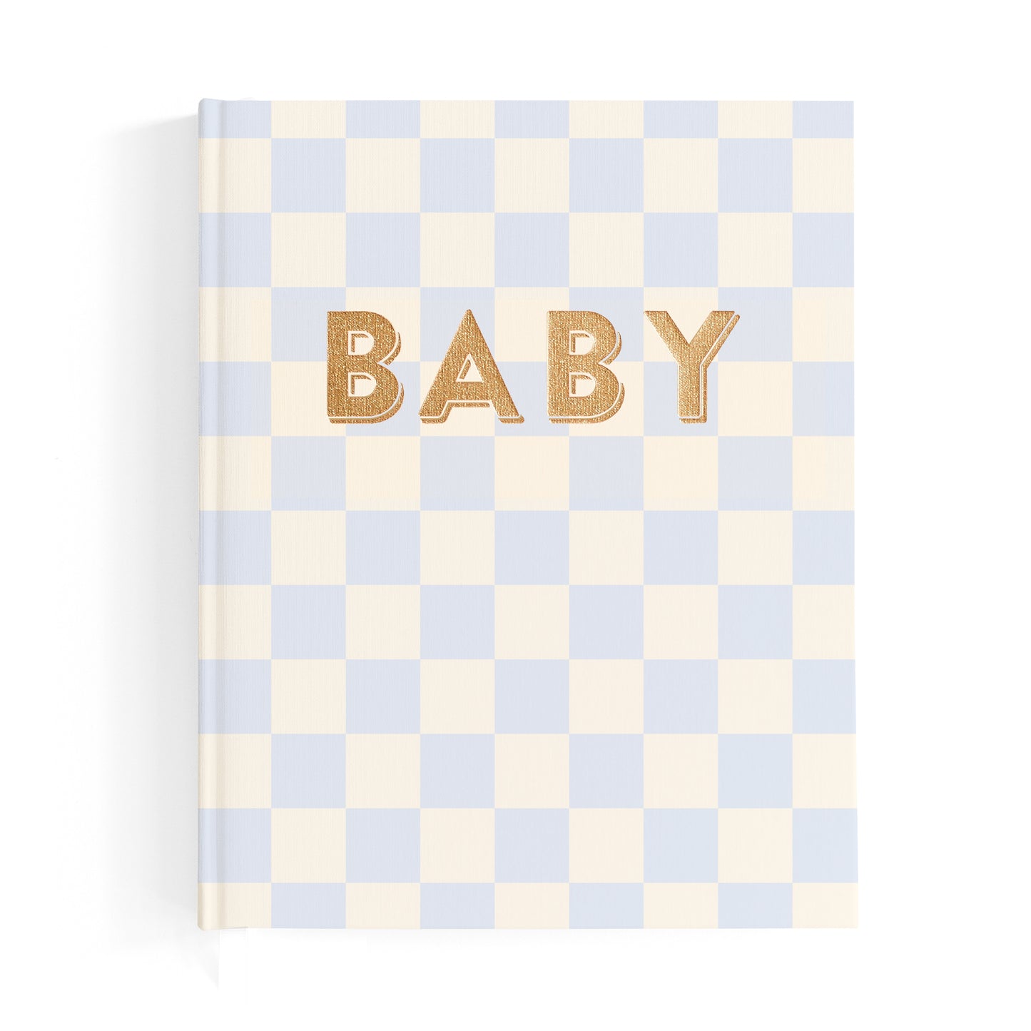 Fox & Fallow Baby Book Blue Check