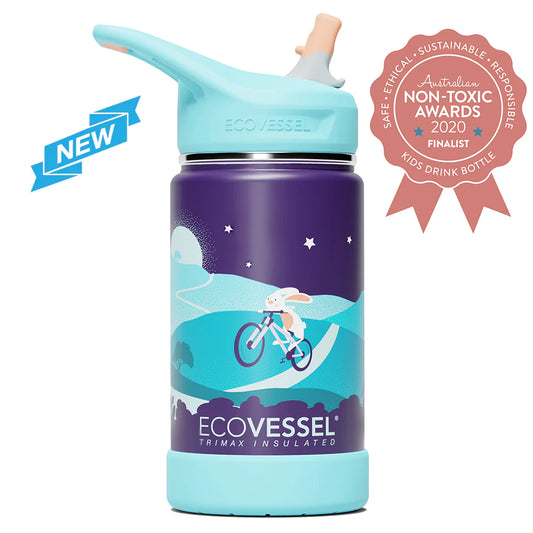 Kids Insulated Drink Bottle - Bunny