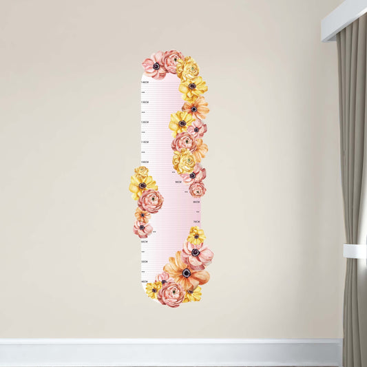 Floral Height Chart