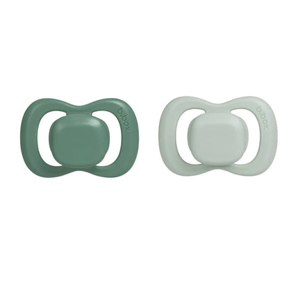 pacifier twin pack - forest + sage