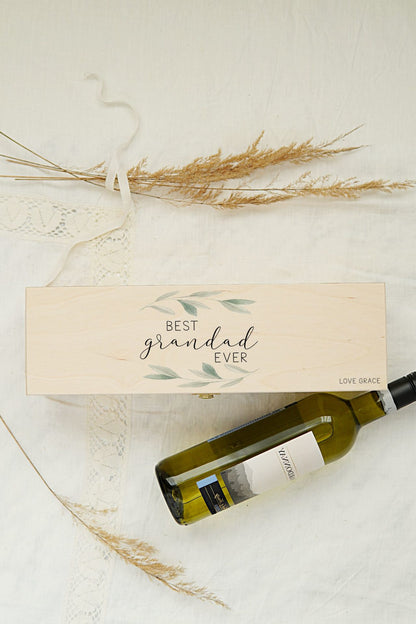 Wine Box Set - Father's Day Leaf