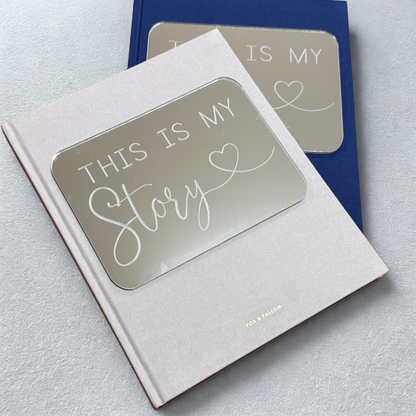 This Is My Story Memoir Journal - SILVER MIRROR