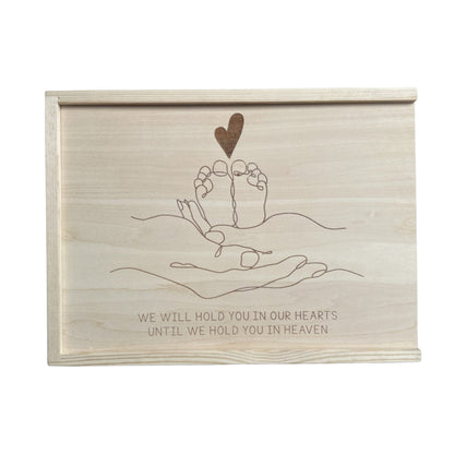 Keepsake Box - Hold you in our Hearts  - PRE ORDER SHIPS NOV 2024