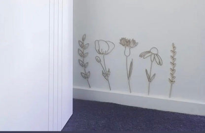 Wildflowers Wall Decals