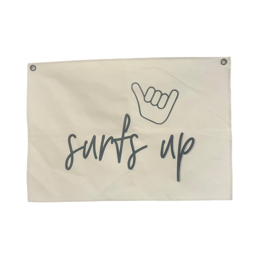 Surfs Up Black LARGE - FACTORY SECOND