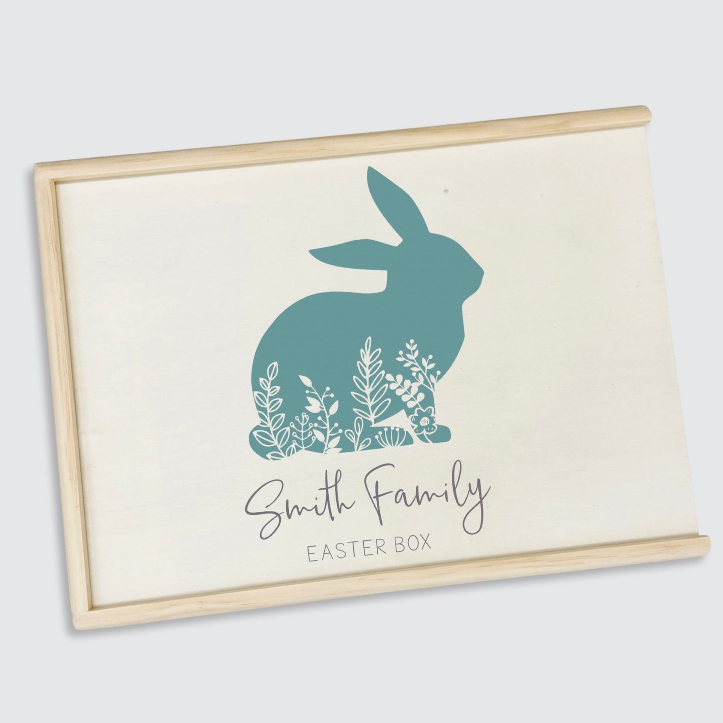 Easter Box - Floral Bunny