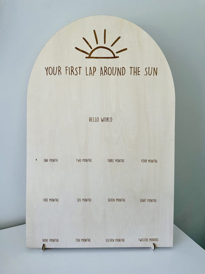 Birthday Board - Sun