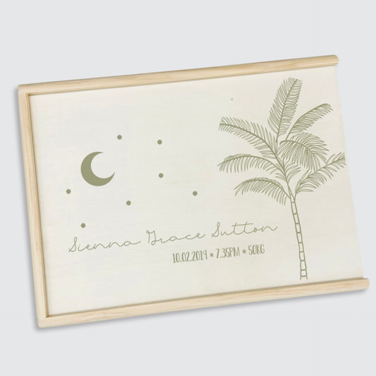 Keepsake Box - Palm Tree