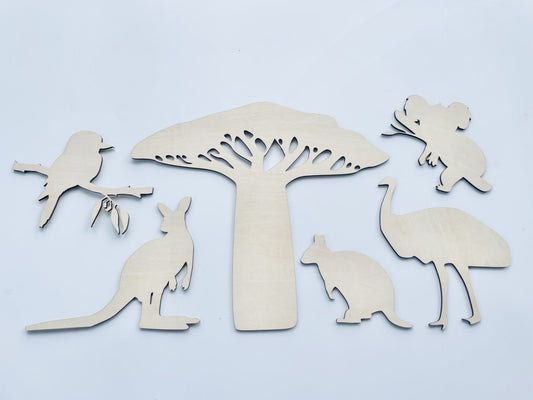 Australian Animal Wall Plaque