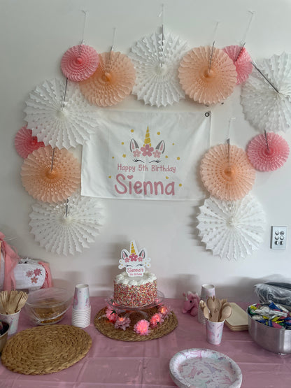 Birthday Banner - Unicorn