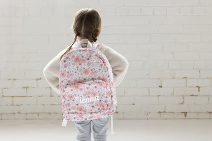 Personalised Kids Backpack - Floral