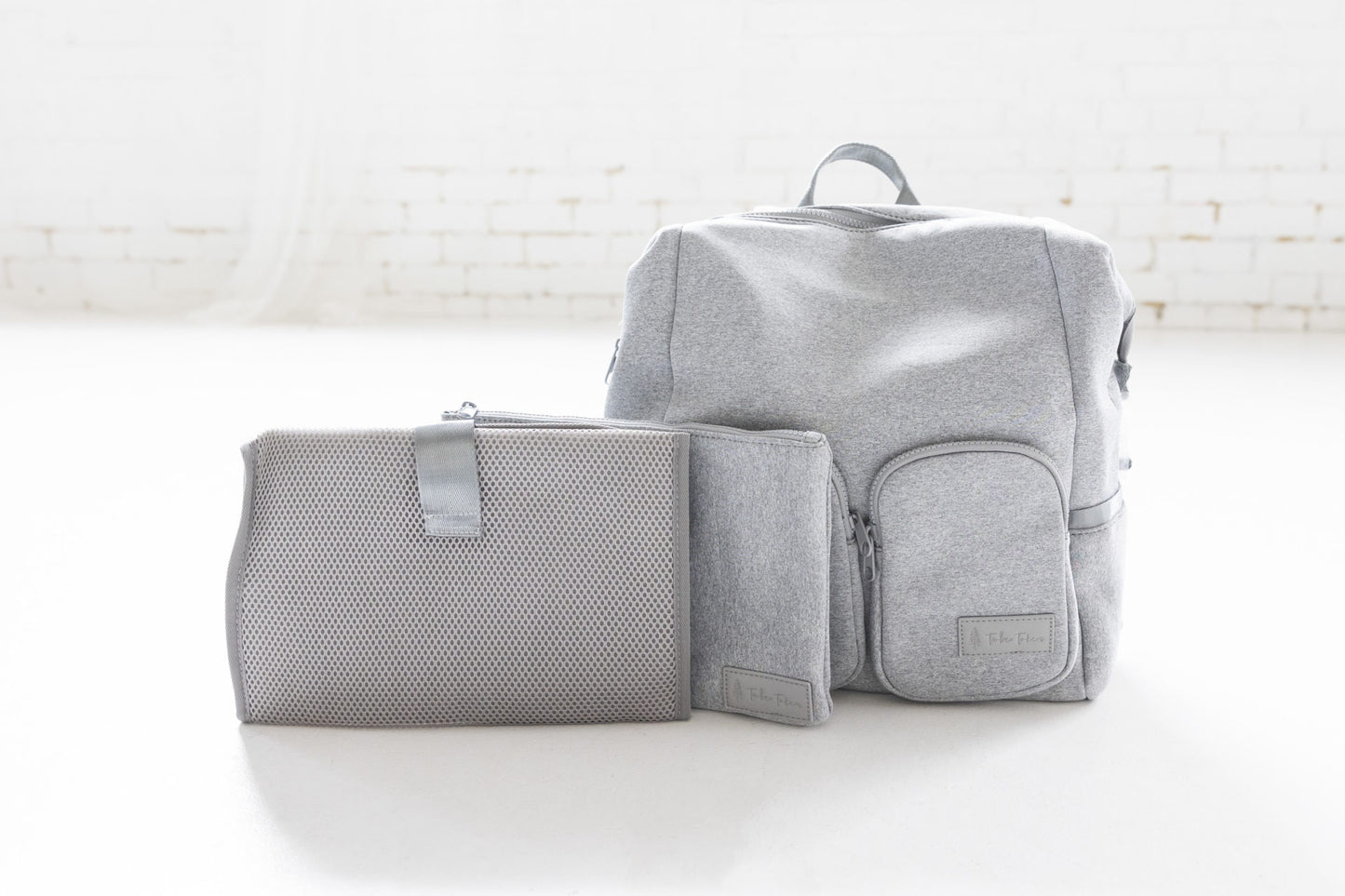 Neoprene Nappy Bag - Grey