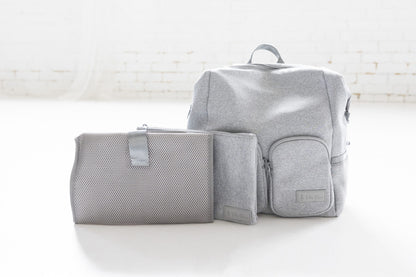 Neoprene Nappy Bag - Grey