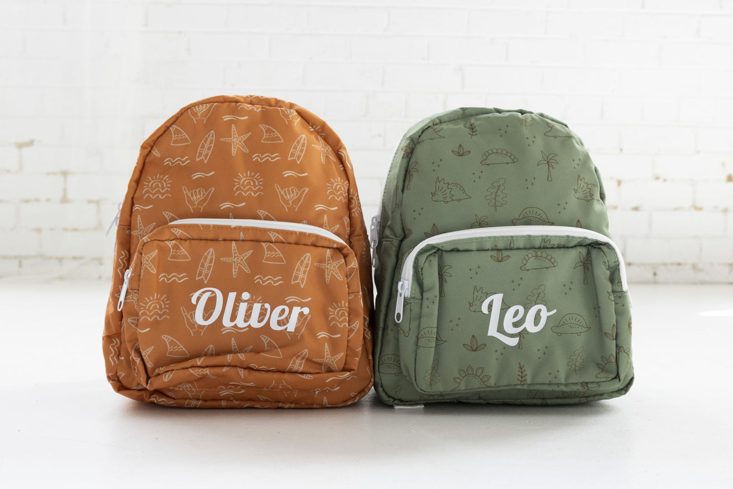 Personalised Kids Backpack - Dino