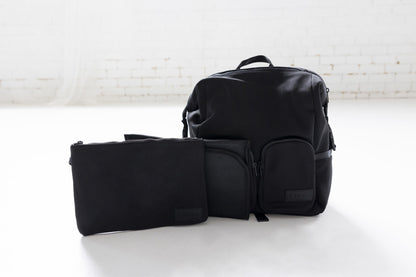 Neoprene Nappy Bag - Black