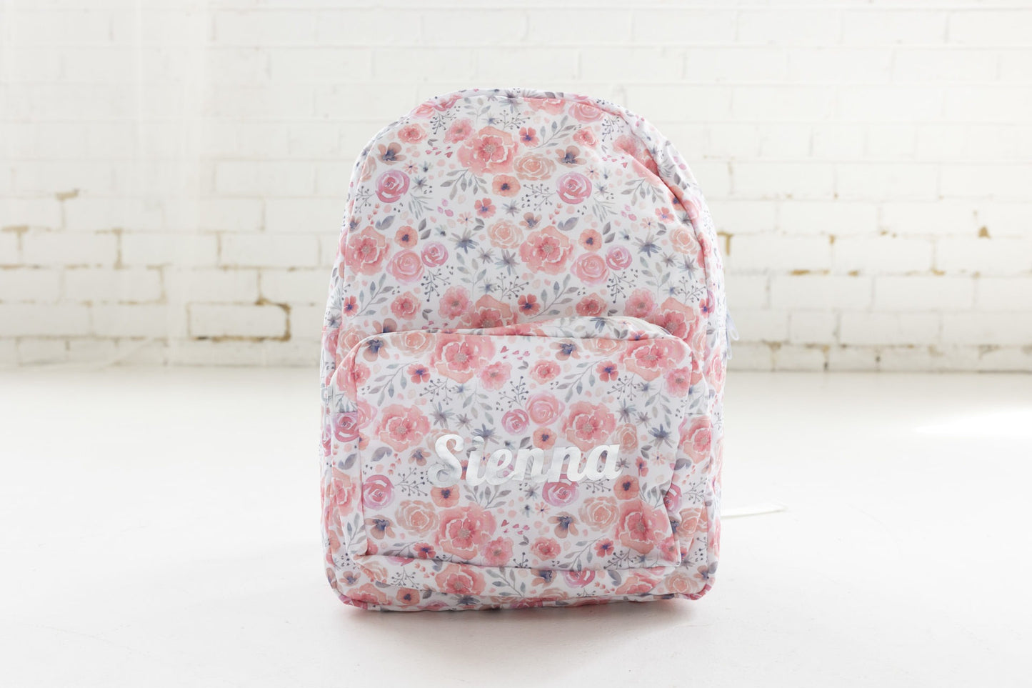 Personalised Kids Backpack - Floral