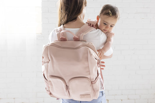 FACTORY SECOND Neoprene Nappy Bag - Pink