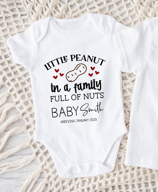 Little Peanut onesie